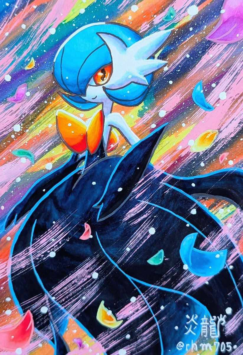 rhm705's tweet photo. Gardevoir✨
メガサーナイト✨🌕️🌹
色違い💫
#ポケモンイラスト
#pokemonfanart https://t.co/w6WR5Zclt1