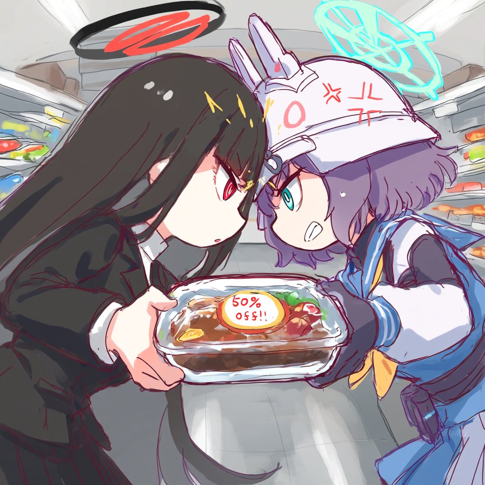kisaragi9a's tweet photo. ついに弁当を巡って争いを始めるミレミアムの頭脳と、ラビット小隊のポイントマン https://t.co/GaWp4w4brG