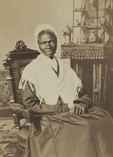 blackJournals01's tweet photo. She walked away from slavery in 1826 carrying her baby. Then she went back — into a courtroom — and sued a white man to get her son.

She won. She is one of the first Black women in America to do it.

Sojourner Truth died on this day in 1883.

New York was phasing out slavery. Her owner had promised her freedom early and then broke his word, so she walked out at dawn with her infant daughter and left the rest behind because she could not carry them.

Then she found out that her five-year-old son Peter had been sold illegally into Alabama — which New York law forbade.

She had no money and no education and could not read. She went to Quakers, raised the filing fee, and took the case to the Ulster County grand jury.

It took months. She got him back. He came home with scars.

She renamed herself in 1843 and spent the rest of her life on the road speaking — the only formerly enslaved woman most white Northern audiences had ever heard.

In the 1860s she desegregated Washington's streetcars by simply refusing to get off, and had her shoulder dislocated by a conductor for it. She sued him too, and he lost his job.

How many stories like Sojourner Truth’s were left out of what you were taught? If you want the stories beyond the textbook, this is where you start https://t.co/V6OJtazidd