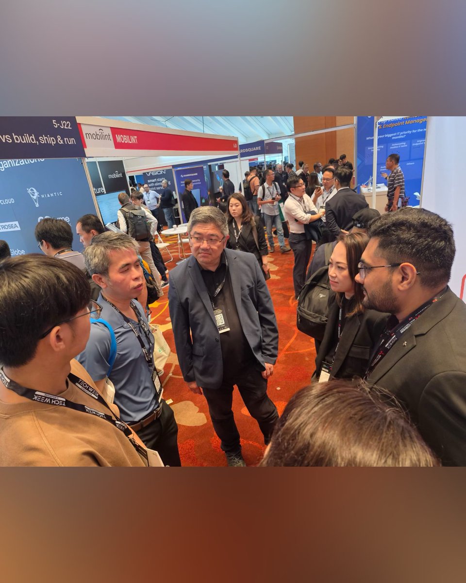 MotadataSystems's tweet photo. Day 1 at Tech Week Singapore: great conversations on tool sprawl, alert noise and closing the gap between monitoring and the service desk.
In Singapore? Day 2 is tomorrow. Find us at Stand 5-K23, Level 5.
#TechWeekSingapore #CloudAIInfrastructureAsia #Observability #ITSM https://t.co/8bcD5ODuQN