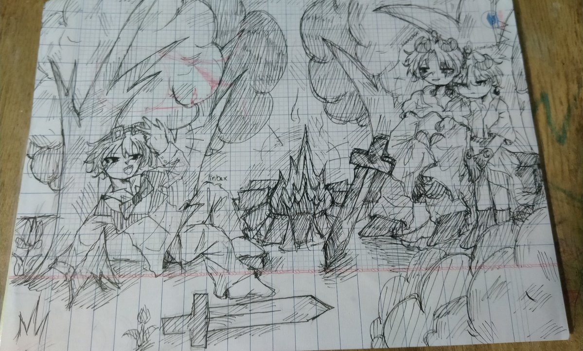 Zin_13623's tweet photo. F3:>> 
#makshafanart #finbexfanart #moonlightfanart #draw #bloodmoon https://t.co/eW6ikUHOc7