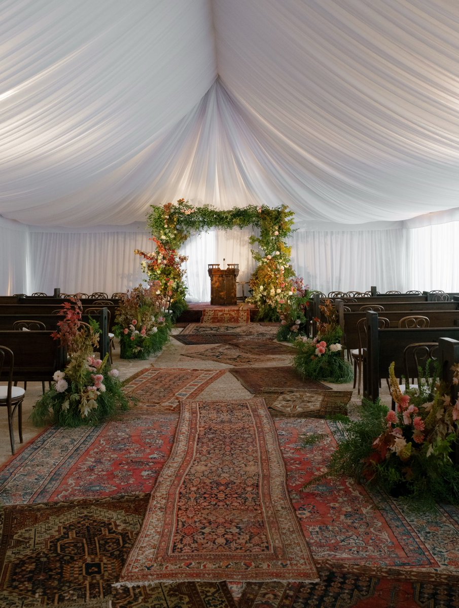 WorldwideSelG's tweet photo. New/old pictures inside the Selena Gomez and Benny Blanco’s wedding ceremony back in September 2025 https://t.co/AMCqGGDn5K