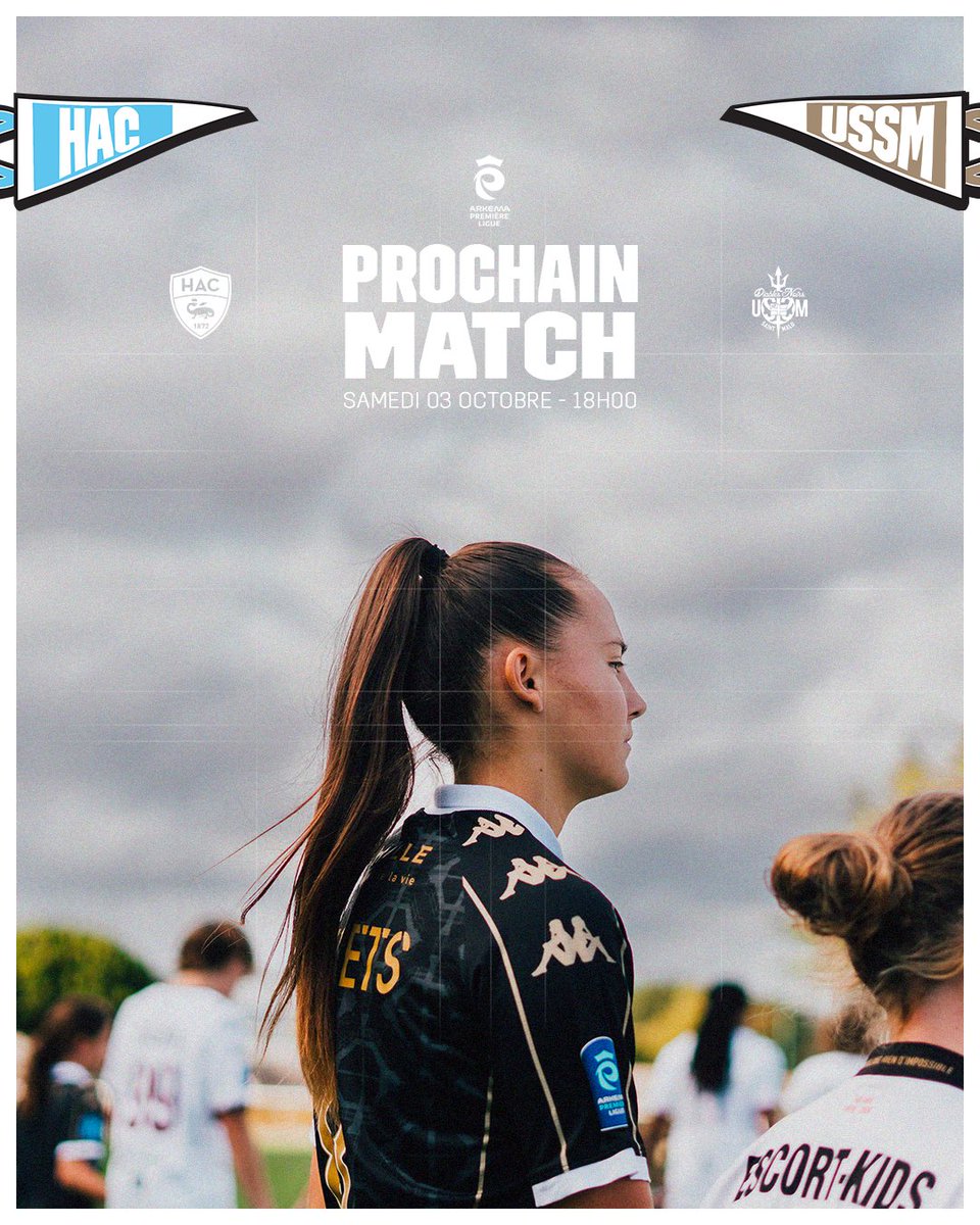 USSM_Feminines's tweet photo. Retour à la compétition pour les Diablesses avec un déplacement en Seine-Maritime, contre le @hacfem ! 🌊📍
#HACUSSM #ArkemaPL https://t.co/1ygbGeArub