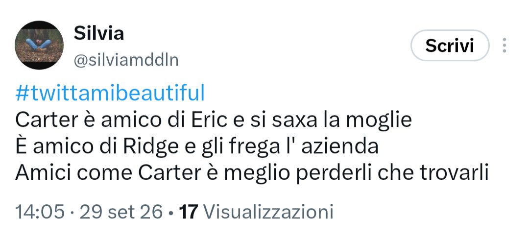 TwBeautiful's tweet photo. #tweetdelgiorno @watsonperiodo @letosnotes @silviamddln @noneunaccount i vincitori potranno mettere il proprio nome sull'assetto societario! #twittamibeautiful https://t.co/wcXKeyaJGE