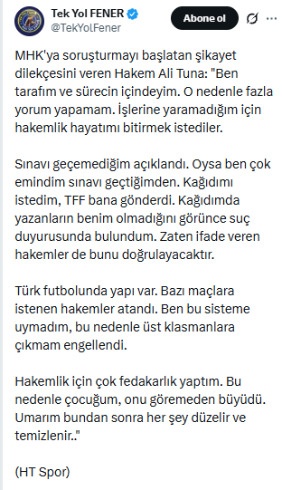 ridvanaksu's tweet photo. soruşturmayı başlatan şikayet dilekçesini veren hakemin açıklamaları, Allah aşkına okuyun...

bir hakem çıkıyor ve YAPI VAR, İSTEMEDİKLERİ HAKEMİ KLASMAN YÜKSELTMİYORLAR DİYOR ‼️

ve bunun kanıtını sunuyor ‼️

SON 10 YILDAKİ BÜTÜN ŞAMPİYONLUKLARIN GEÇERSİZ SAYILMASI GEREKİYOR https://t.co/eAFubmH8Cz