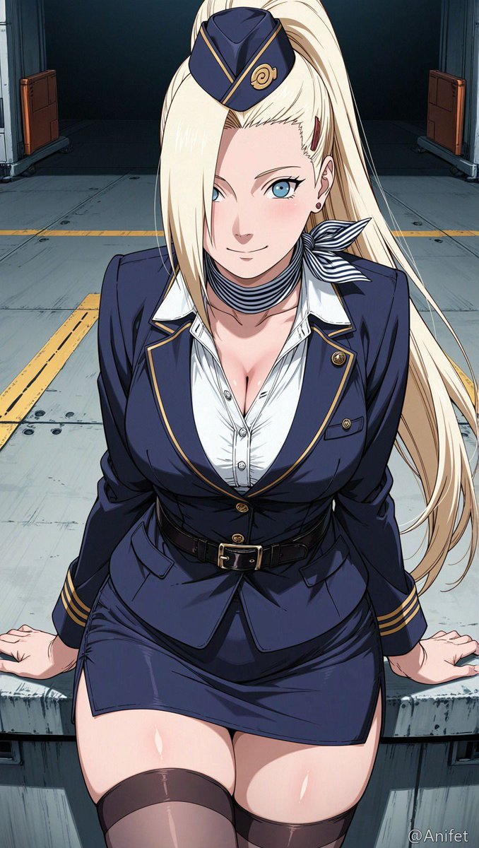 breadacg's tweet photo. Flight Attendant Ino😚
#Naruto #InoYamanaka https://t.co/CzfZw3Ipsy