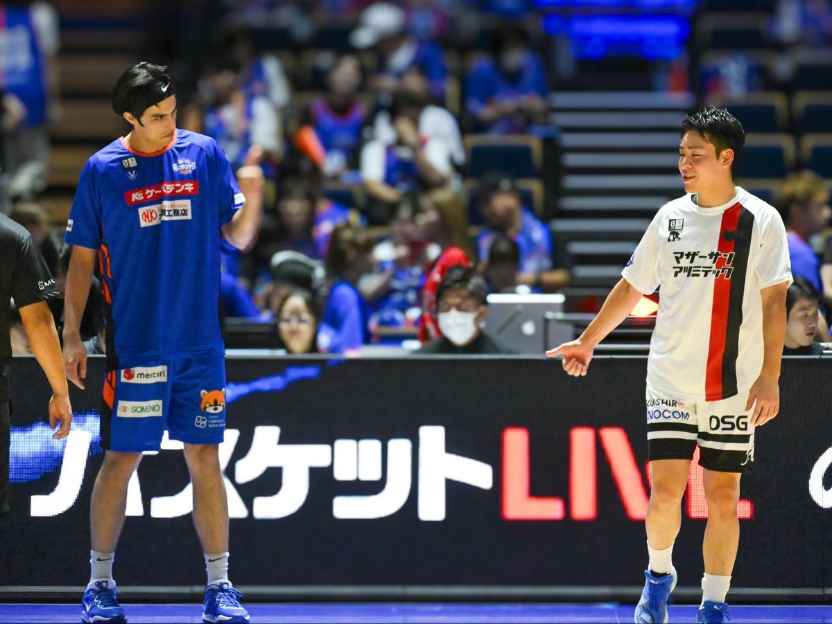 MiniSchnaLuke's tweet photo. 2026.9.25 茨城ロボッツ開幕戦
vs 三遠ネオフェニックス ⑦
#佐々木隆成
#渡邉飛勇
#レイパークスジュニア
#RayParksJr
#ヴィックロー
#VicLaw https://t.co/zntqccchtK