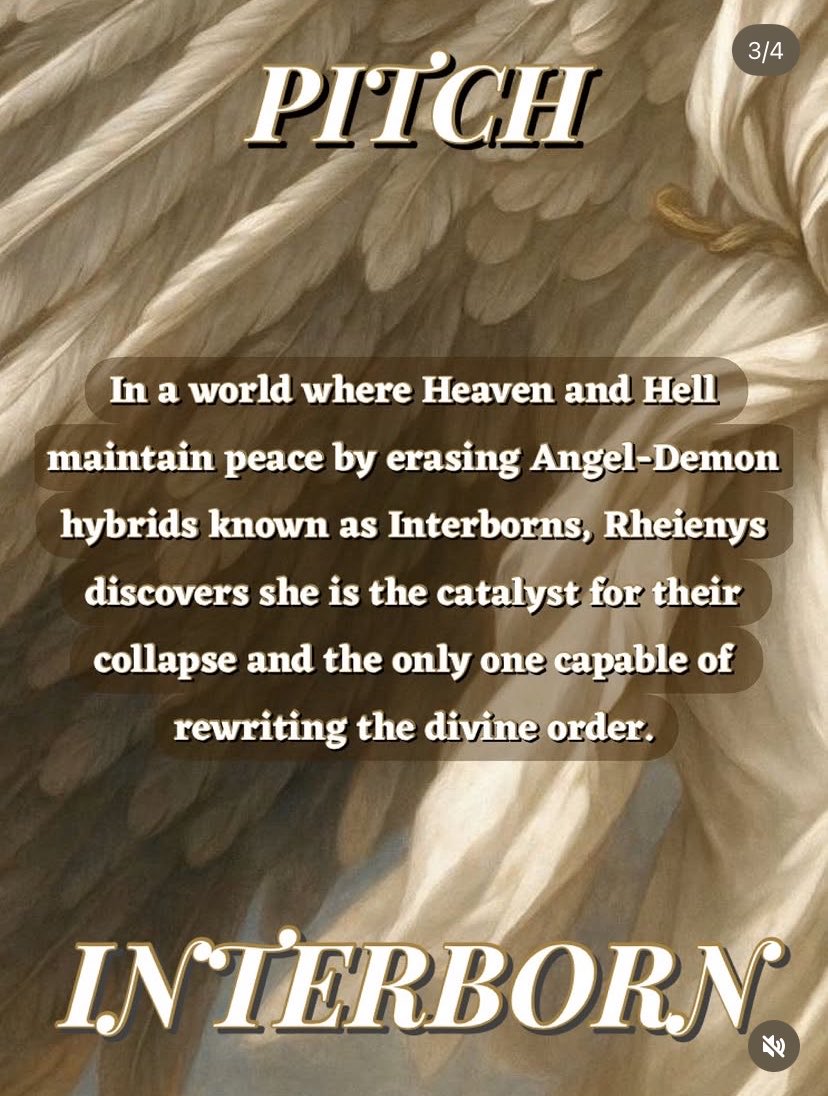 evayacob's tweet photo. Introducing: INTERBORN ⚔️🖤🪽😈⚡️ (now 85k words!)

#EvaYacob #author https://t.co/GCsaJAC4tS