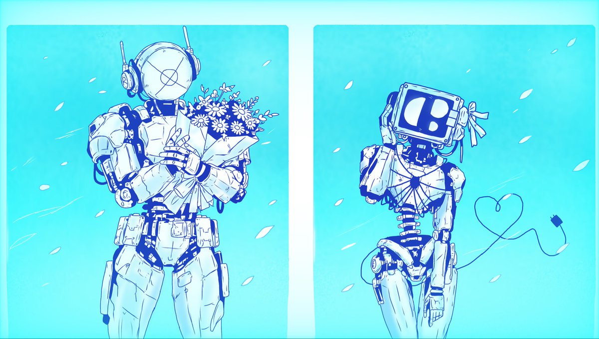 kaynix_o's tweet photo. “what if we lived a happy life together, killdroid?”

#dieofdeath #badware #killdroid https://t.co/Vln2I6eLIt