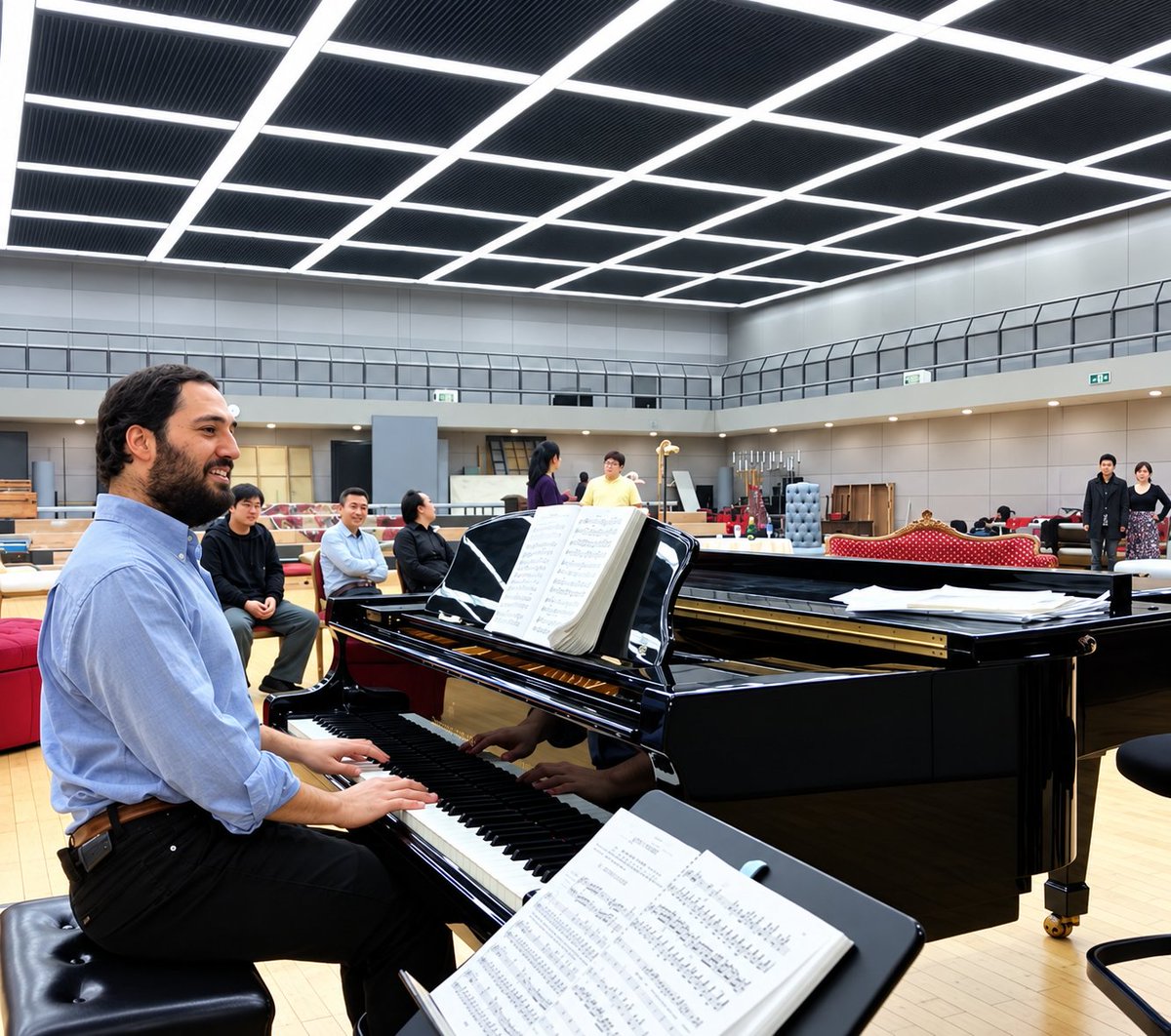 BarraliRoberto's tweet photo. #robertobarrali #barraliroberto #maestrorobertobarrali #pianistarobertobarrali #pianist #vocalcoach #repetiteur #korrepetitor #opera #concerthall #operahouse #event #concert #music #artist #conductor #dirigent #direttoredorchestra #idogiveneziani #ensamble #art #musician #Kunst https://t.co/meXIlZaS3g