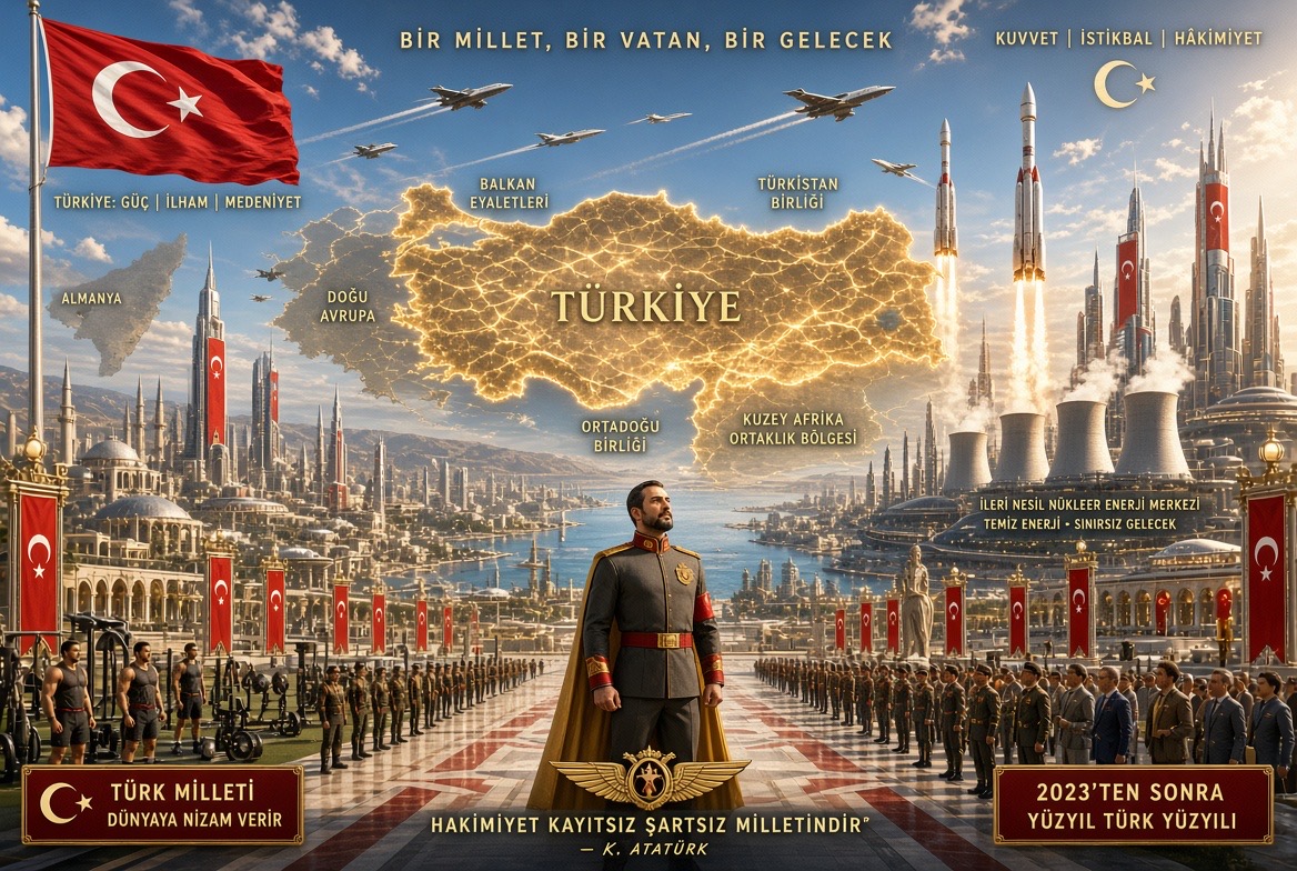 Xinustune3nokta's tweet photo. "create an image of what the world would look like if I were in charge, based on my tweets" https://t.co/JUDR9qvgSi