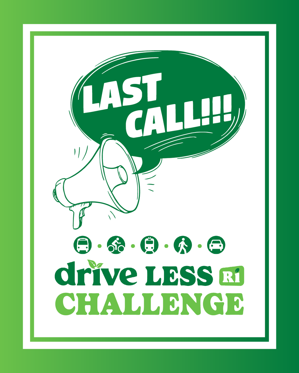 DriveLessRI's tweet photo. 🚨 LAST CALL! We’re picking the winner of our FINAL Drive Less RI Quarterly Prize Package on October 1! 🍂🎃

Every eligible green trip you log = another entry to win Jack-O’-Lantern Spectacular, Ghosts of Newport, PPAC &amp; more!

Get those final trips logged! 🍁 https://t.co/KuajHQa1hQ