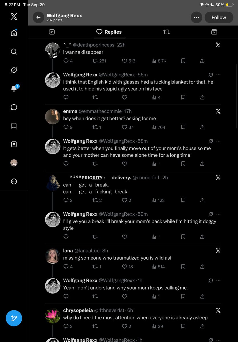 miIlIsage's tweet photo. @WolfgangRexx im smart and atleast i dont spend my time replying to clearly depressed teenagers on twitter https://t.co/Z2lCpH3Jcp