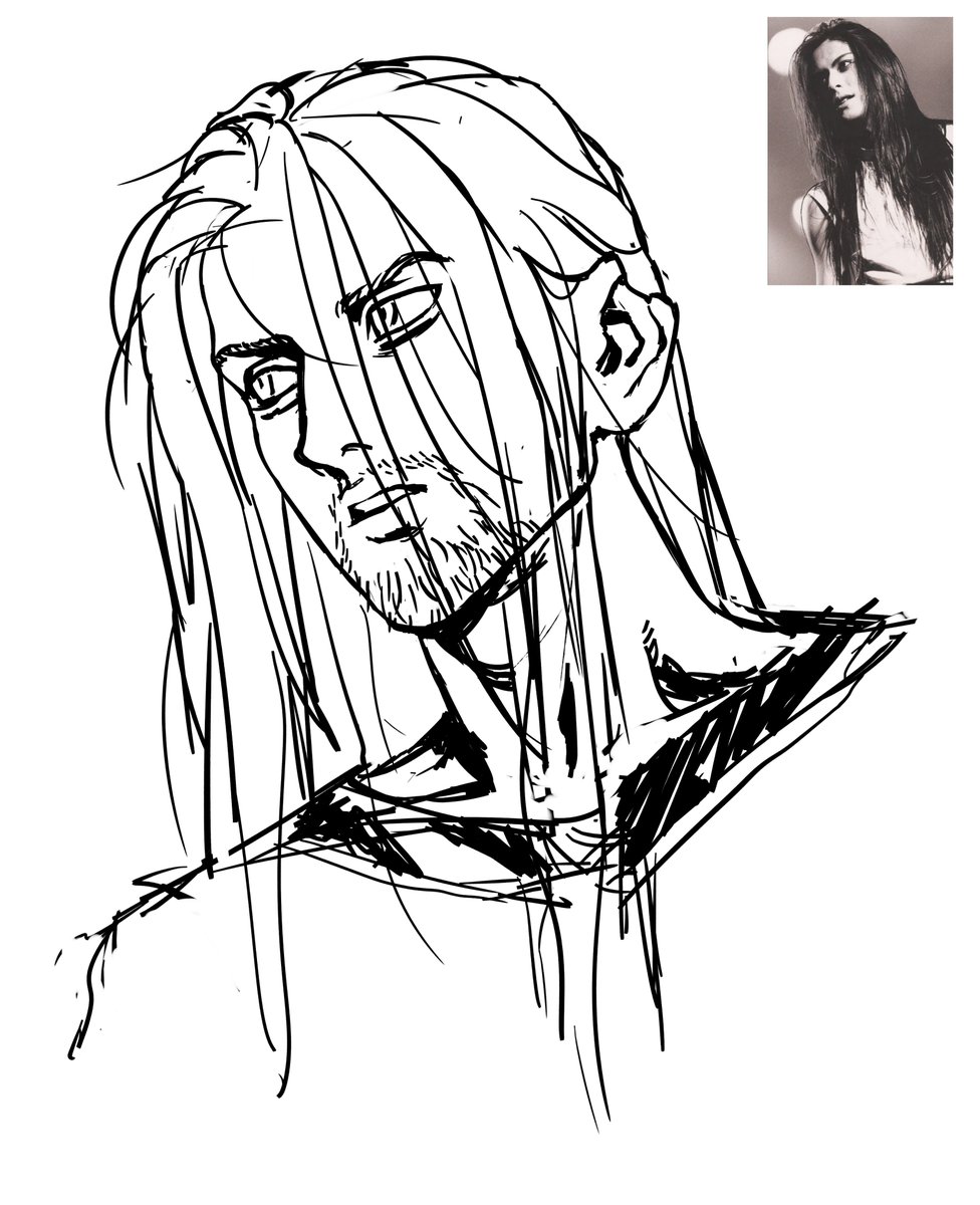 phantomNOTNOT's tweet photo. doodling in between completing commissions
#thornute 
#canufinn
#VINLAND_SAGA https://t.co/cxFvPI4nyO