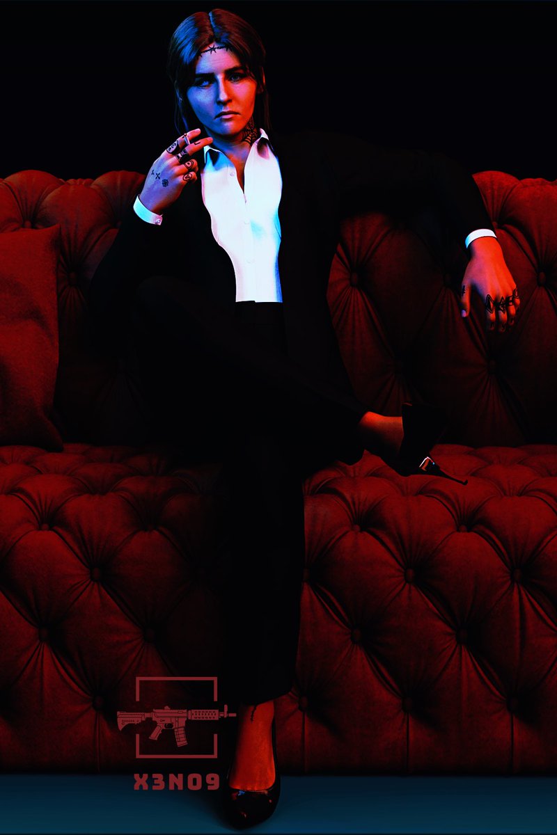 thraximunder9's tweet photo. Thank you @27meek72 on Tumblr for commissioning me to make a custom OC model. This is Coska! Checkout their page to learn all about her. #custommodel #commissioned #crimeboss #femmefatale https://t.co/9JiZRnJhIl
