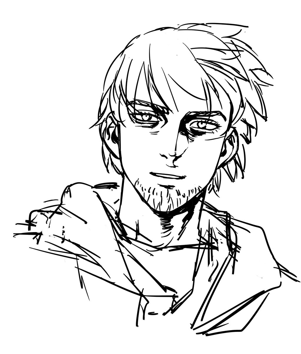 phantomNOTNOT's tweet photo. doodling in between completing commissions
#thornute 
#canufinn
#VINLAND_SAGA https://t.co/cxFvPI4nyO