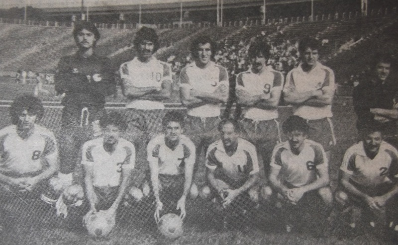 Steve1T's tweet photo. #OnThisDay in 1984–Hosts @NYpancyprian (📸–Bill Marth) drew 1:1 w/#CDVida (📸–Francisco Rivas) in 1st leg of Concacaf Champions Cup 3rd Round, before 4,000 fans, at Hofstra Stadium. An own goal gave the 3-time #USOpenCup champion the lead before Jesús Carías scored the equalizer. https://t.co/x1mOetIXTZ