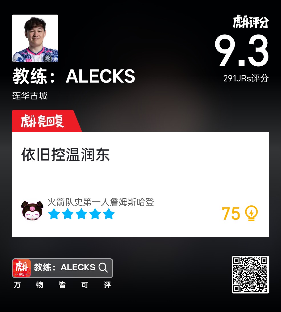 HupuValorant's tweet photo. .@aleckzon gets a 9.3 for Map 3 against G2:

"Just stand behind something with a whip. (Whip him if he plays bad.)"

"Alecks is malding as always."

#VALORANTChampions https://t.co/kplkWbtXbV