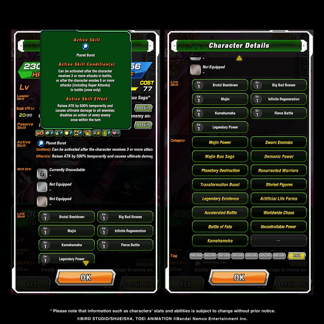 rychuslc's tweet photo. Pure chaos is coming to Dokkan Battle! 💥👹

First-hand information on LR [Transcendent Existence] Buu (Kid)'s stats! 

#DokkanBattle #DragonBallZ #DBZDokkanBattle #KidBuu #LRBuu #AnimeGaming #MobileGames #DragonBall #GamingCommunity #GachaGames #ExtremeINT https://t.co/j5GDTgE6K1