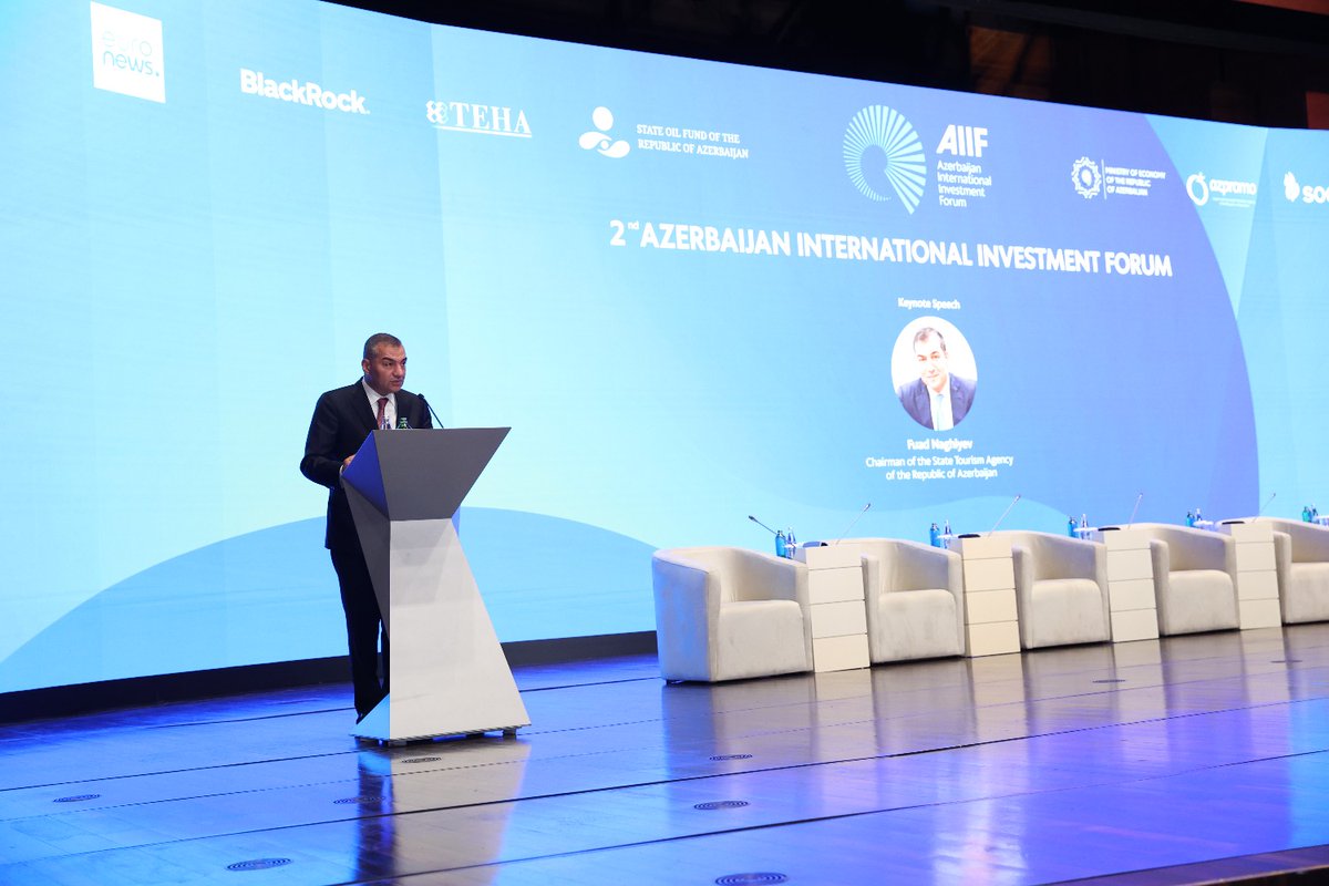 azpromoaz's tweet photo. “Yeni investisiya istiqamətləri: daşınmaz əmlak, turizm və şəhər inkişafı” mövzusunda panel sessiya keçirilib.

Ətraflı - https://t.co/R5HBufXP0a

#EconomyAz #AZPROMO #AIIF2026 https://t.co/yMzo6Y6a00