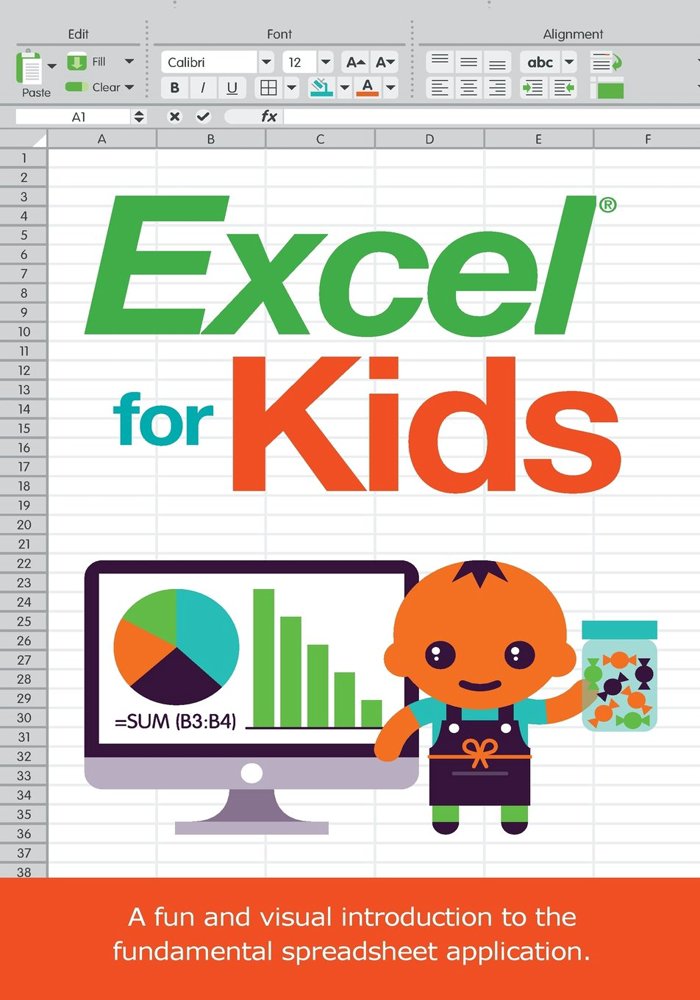 CodeBabies's tweet photo. From the shelf: Excel for Kids 🍬

=SUM(B3:B4)

For parents: a formula tells the spreadsheet to do the math for you.

Mr. Java uses Excel to organize his candy store inventory: cells, formulas, IF functions and more.

https://t.co/67tDIHHgVI https://t.co/IcgeIavC9F