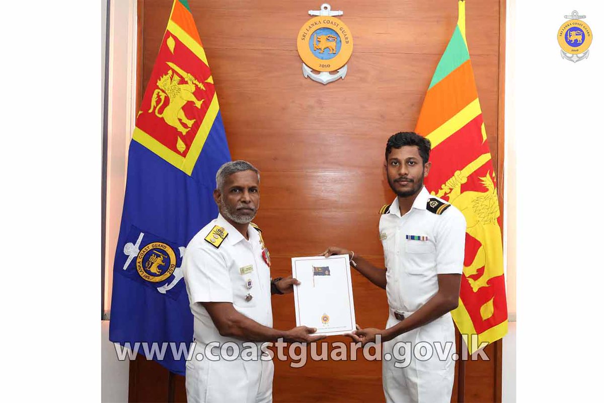 SoitStaff's tweet photo. COAST GUARD OFFICER AWARDED WITH ‘BEST EFFORT’ AWARD      Read More=>>> https://t.co/ccrM3z2SZY
#srilankacoastguard https://t.co/XHMXL6sS4i