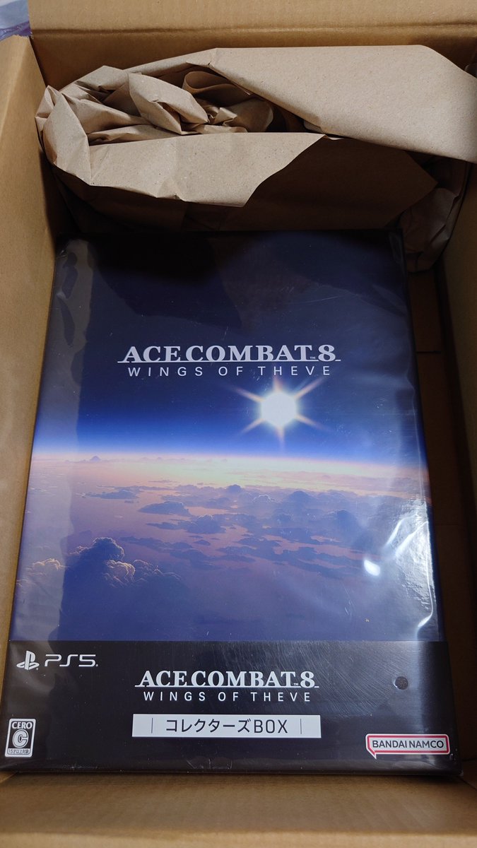 TORI_ITI's tweet photo. さっき届きました🛬

フライトスティックを準備して待機
インストールが待ち遠しい😆

#ACE8 https://t.co/2OjrQPoWnD