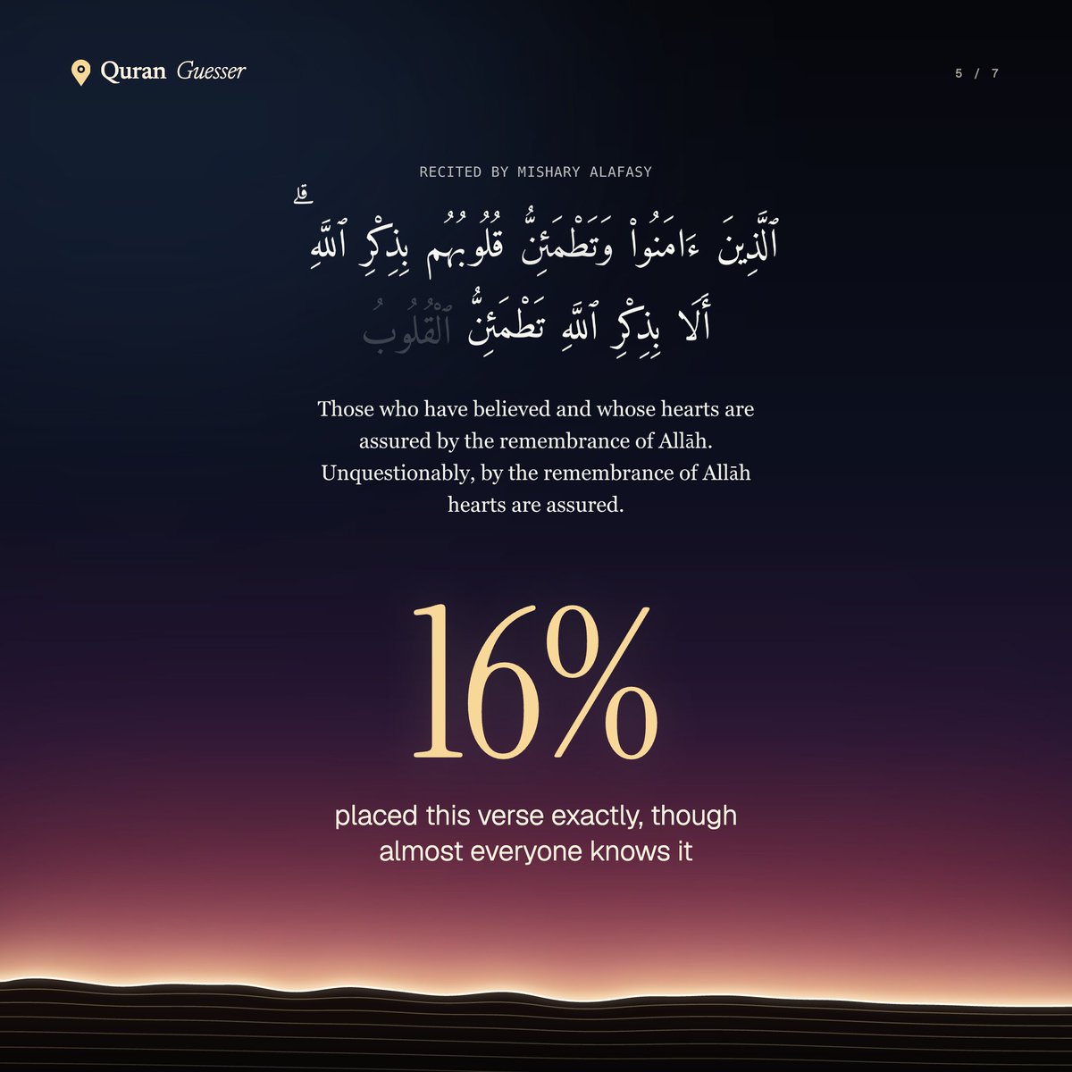 makwired's tweet photo. three days of QuranGuessr, in numbers 🤍

jzk to everyone that provided feedback to make QuranGuessr what it is.

https://t.co/Ec67zYpStM