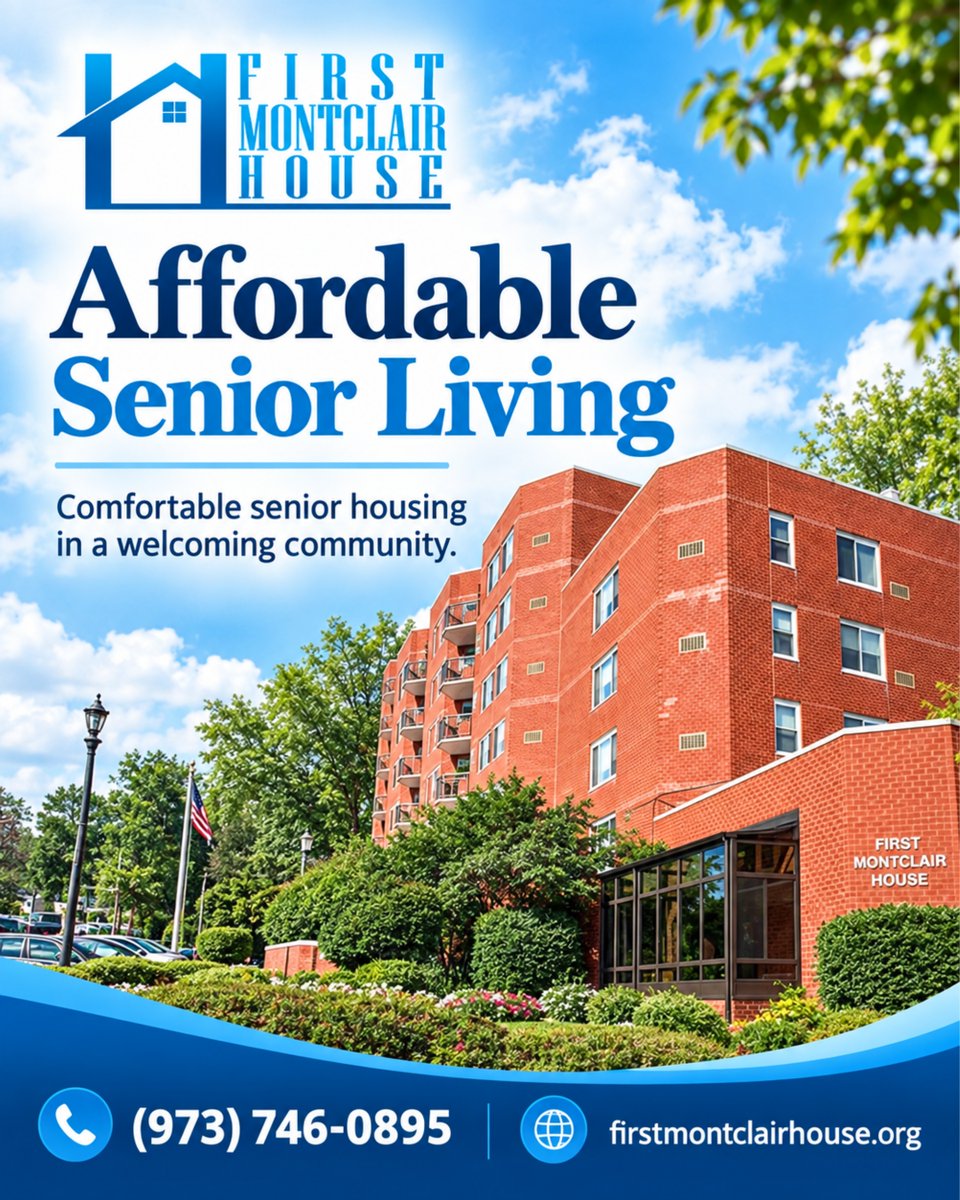 FirstMontclair's tweet photo. Affordable Senior Living in Northern NJ

First Montclair House offers Affordable Senior Living with comfortable independent apartment living in Montclair. Learn more: https://t.co/8quV8wnC4b

#seniorliving #seniorhousing #northernnj #montclairnj #affordablehousing https://t.co/U3ZMgqmdQh