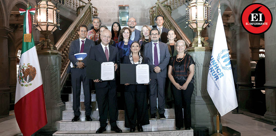 ElInformanteMX's tweet photo. @GobCDMX refuerza su #compromiso con las #PersonasRefugiadas y en #movilidad: @ClaraBrugadaM
Firmó “#NuestroCompromiso”, #iniciativa impulsada por @AcnurMexico para fortalecer la #protección y #AtenciónHumanitaria a quienes buscan #refugio.
https://t.co/gTUSZx3ymw https://t.co/SHTlrpgcI5