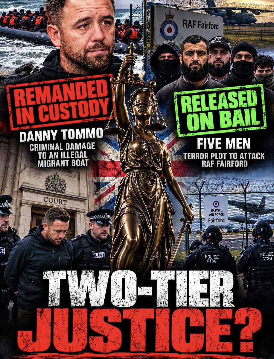 BritishPride59's tweet photo. Im not a Danny Tommo supporter, I personally stand alone with my right winged views &amp; opinions but the fact they’ve not bailed him proves the truth about what’s going on in this fucked up country within the government as well as the vile old bill!  Release terrorist but not him🤔 https://t.co/AsOI59y2OZ