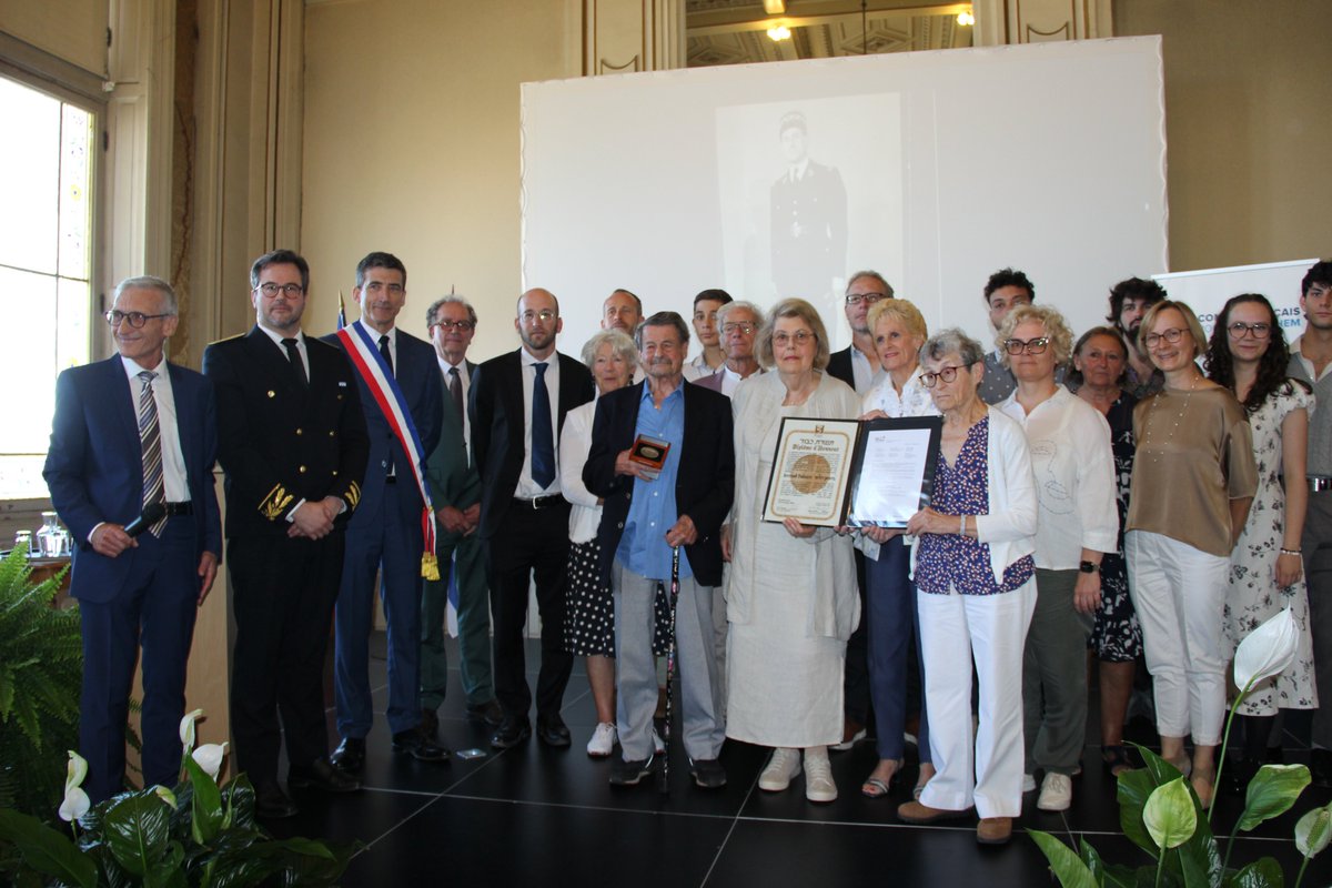 Image de Préfète des Deux-Sèvres - #hommage 🇫🇷 | Mardi dernier à #Niort, la Médaille des Justes a été décernée à titre posthume à Ber