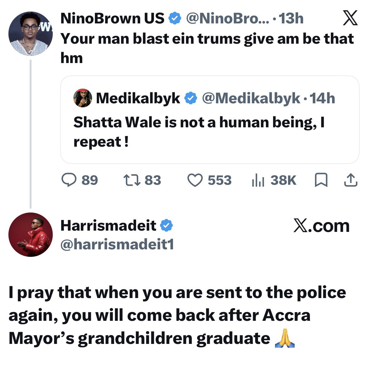 HighestMmc1619's tweet photo. This disrespect towards Accra mayor won’t be tolerated. Harris needs to apologize. https://t.co/WovVRbLBdf
