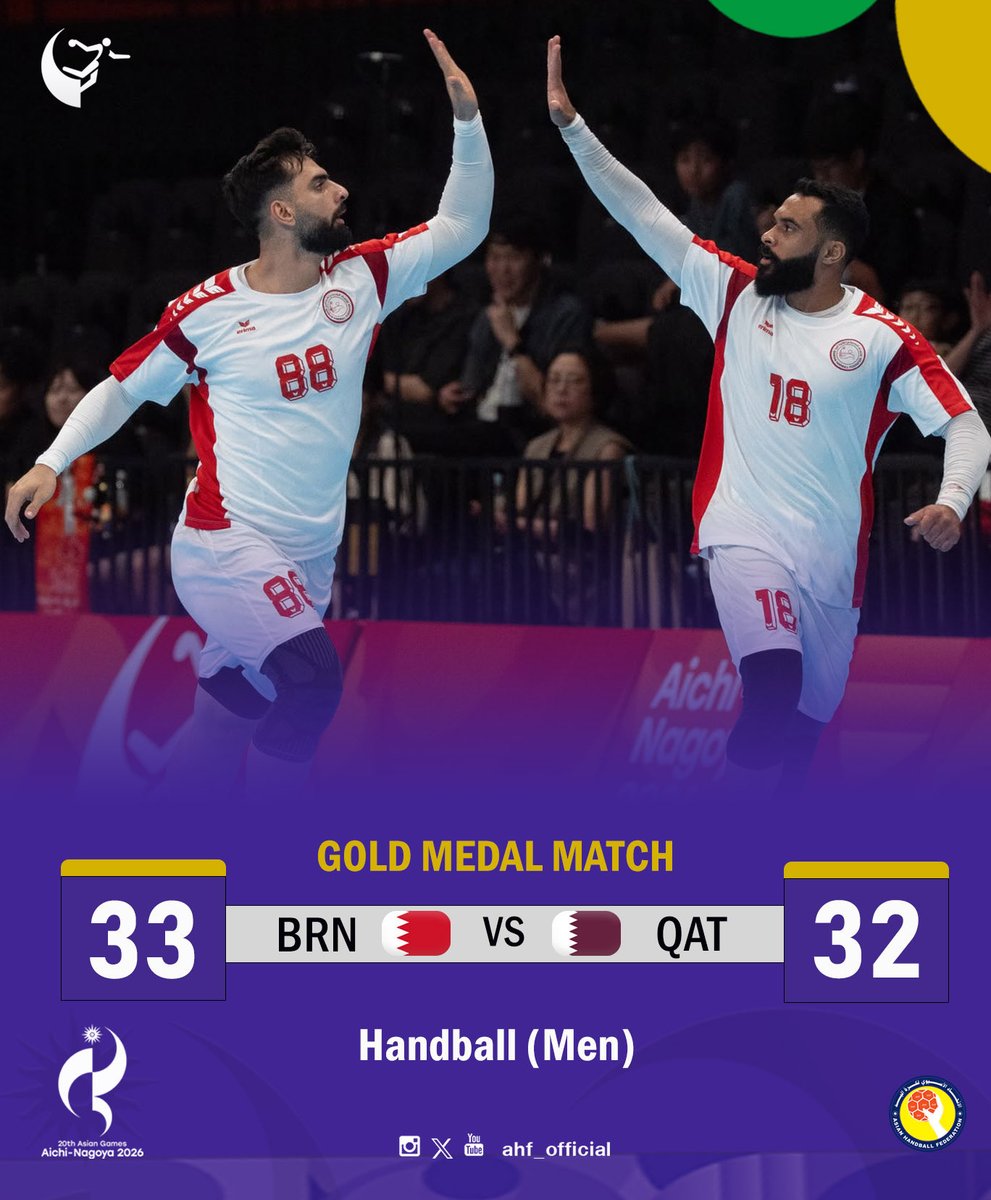 Ahf__official's tweet photo. Bahrain 🇧🇭🥇

Congratulations https://t.co/cSvcdwnx2w