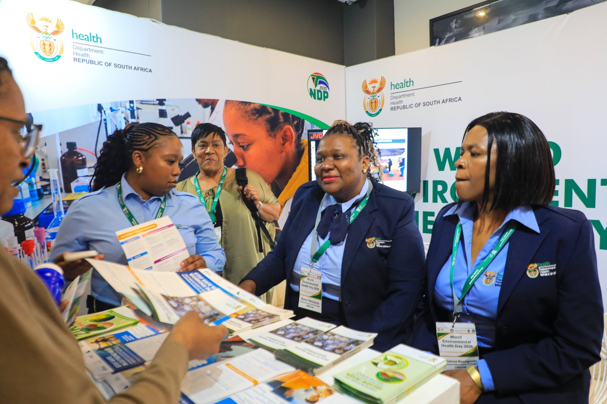KZDC29's tweet photo. #WEHD2026 continues at The Capital Zimbali Resort, where delegates are engaging on science-based solutions for healthier communities while exploring exhibitions showcasing innovation, research and environmental health best practices ahead of commissions. https://t.co/U3CkcZUM5E