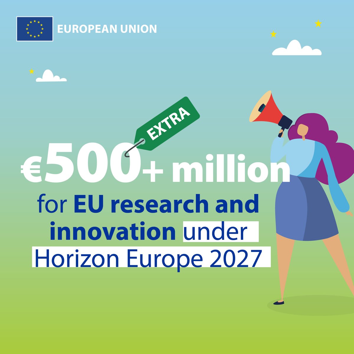 EUScienceInnov's tweet photo. The @HorizonEU Work Programme 2026–2027 was reinforced to:
🔶Protect biodiversity
🔷Strengthen competitiveness &amp; bring products to market

A large part of this additional budget is dedicated to 2 new large-scale calls that will allow R&amp;I to have concrete societal &amp; market impact. https://t.co/gMe7Obeomj