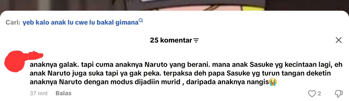 Arayararaa's tweet photo. Setelah 'Sasuke terpaksa nikah sama Sakura,' keluar lah statement 'Sasuke modus jadiin Boruto murid biar Sarada ga nangis.'

Pertanyaan gue, lu fans Uzu Fam nih pada makan apa sih?  Plengernya bisa samaan gini mau yang denial sama yang ga denial sama ae😭😭 https://t.co/yy3tNAo0p0