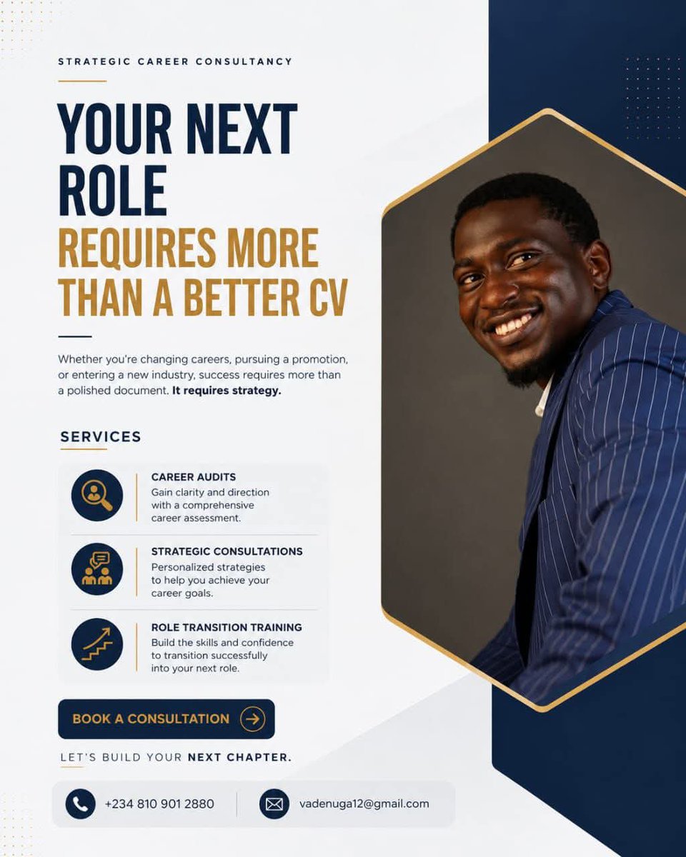 had_owv's tweet photo. Ease your anxieties, Let Victor Help you land your dream role.

Reach out to Victor here: 
https://t.co/pVIUdrMGRx https://t.co/NJiaFXyWQB