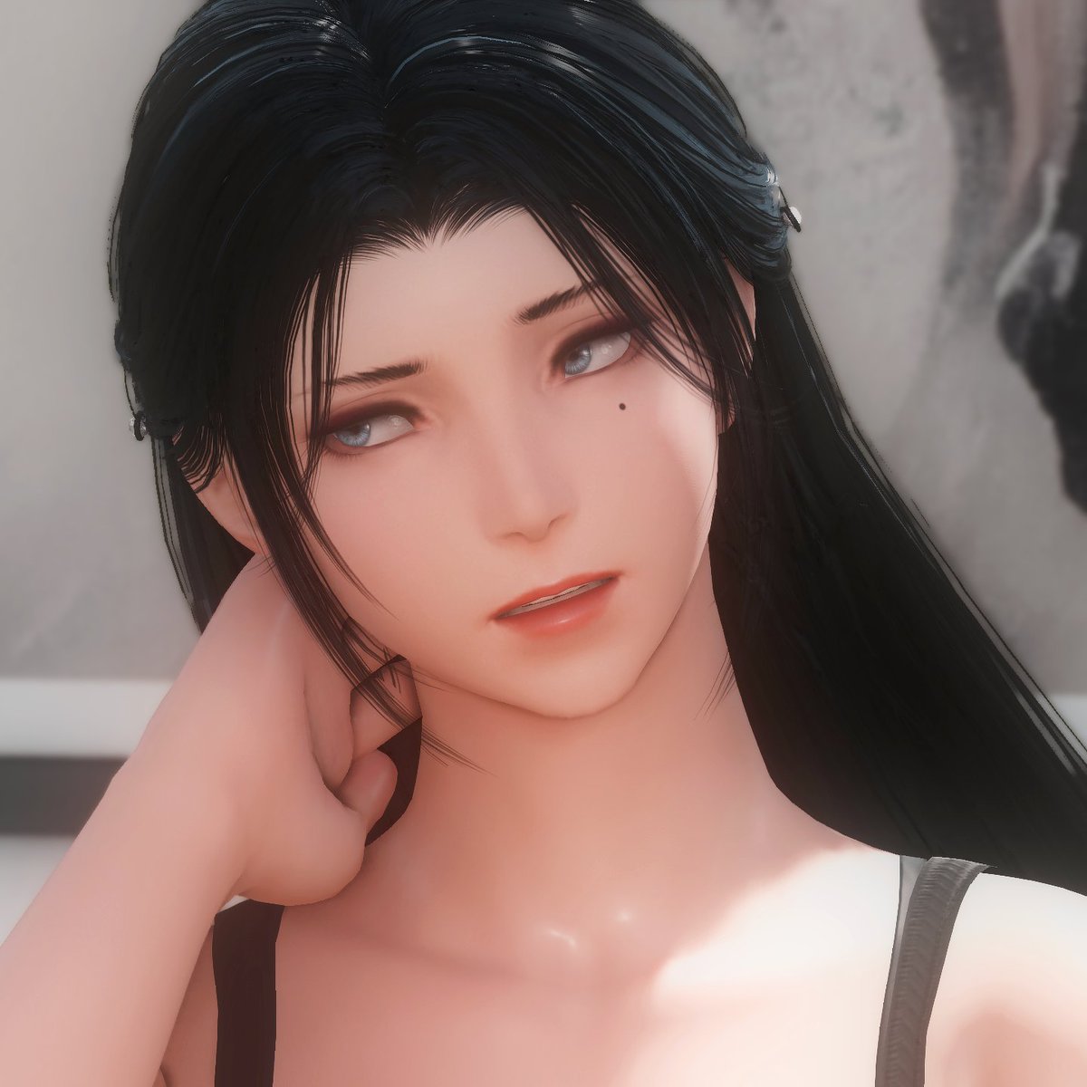 MorganLfei_XIV's tweet photo. In case you're wondering on why my WoL Natalie does this face(right) often is because it's something I used to do a lot in Vanilla.

It's a mix of "Aware" emote, moving the eye tracker upwards and to the side, and sometimes face camera tracker. It creates the "Model face" 😅 https://t.co/dHiDjHk5WX