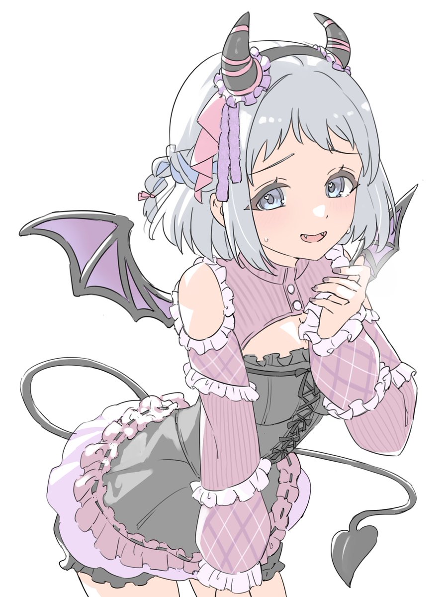 Sweden_mikan's tweet photo. 「センパイ…♡」 
#学マス https://t.co/Q7DMJu5rPL