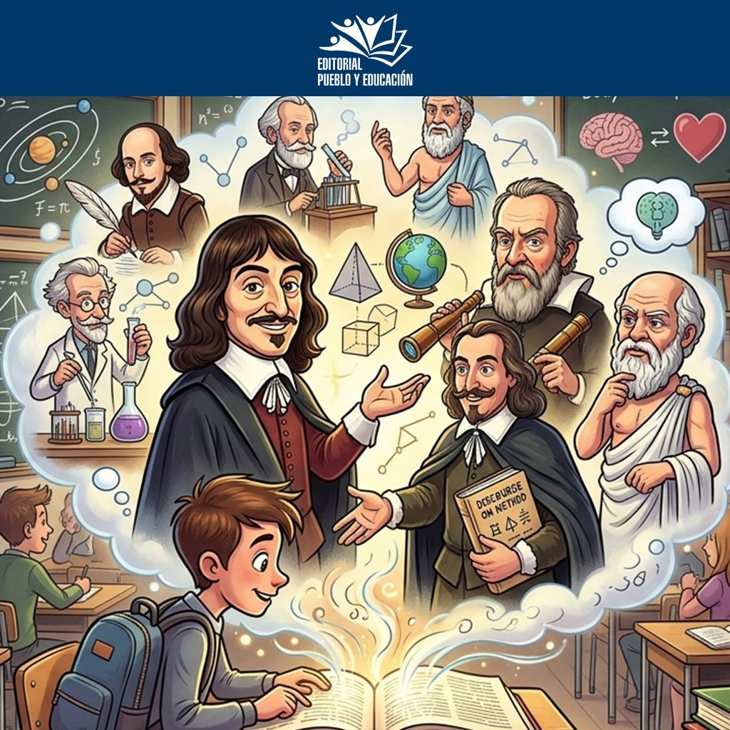 PuebloEditorial's tweet photo. "La lectura de todos los buenos libros es como una conversación con los
mejores hombres de los siglos pasados" (René Descartes). Disfruta tu
diálogo con la historia en cada clase. 💬📚 #Descartes #FraseLiteraria
#Educación https://t.co/jAeqxTS0Sj