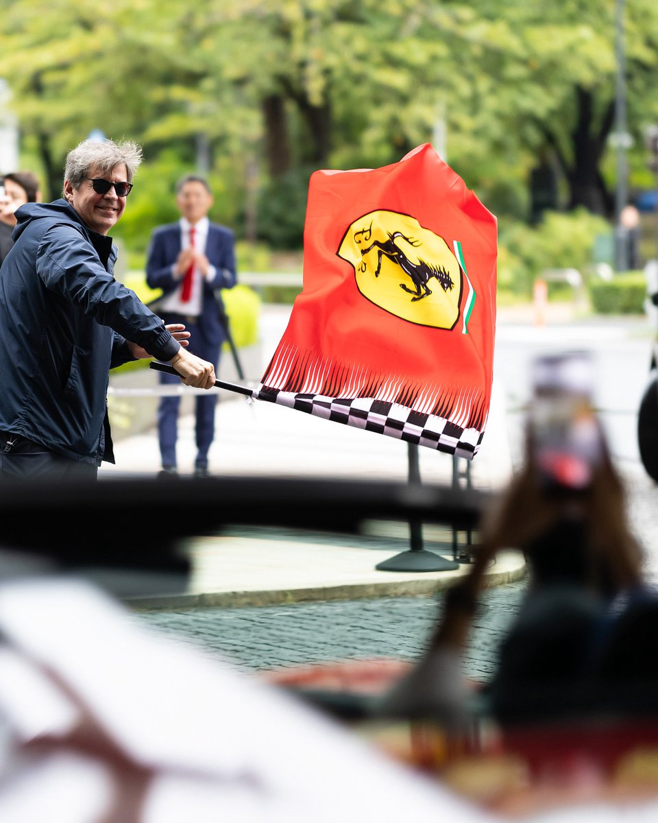 FerrariJPN's tweet photo. #FerrariFestivalTokyo に集う、フェラリスティ。 WEC富士戦へと駆けた、跳ね馬の隊列。

Ferrari Festival Tokyo 2026
一般公開期間：9/26-10/4
開催場所：東京ミッドタウン（六本木）

#Ferrari499P #Ferrari https://t.co/IphmN0Cb5T