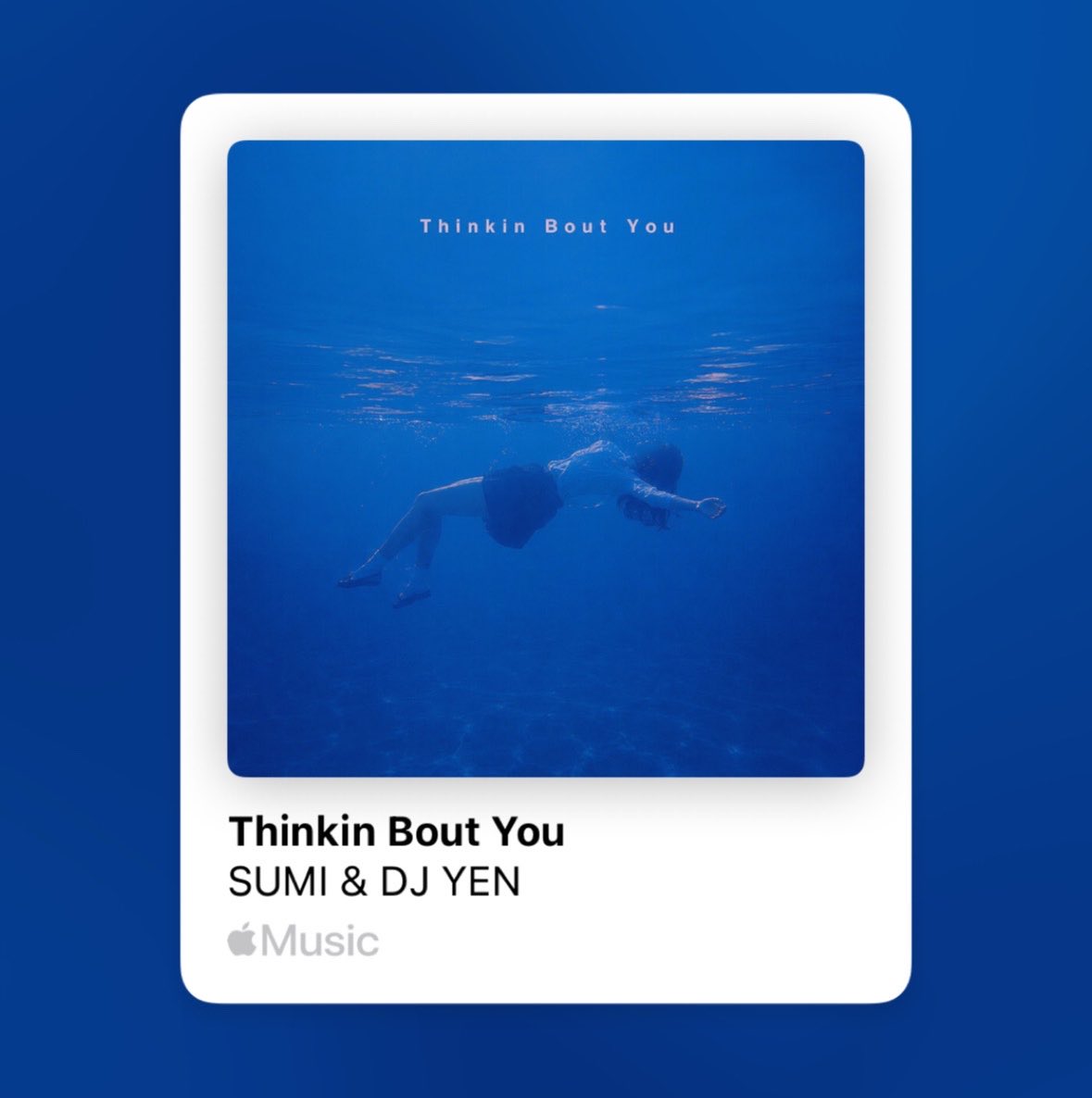 ___a0ilo's tweet photo. 🎧 Thinkin Bout You ／ SUMI＆DJ YEN https://t.co/Wxir1UdbPy