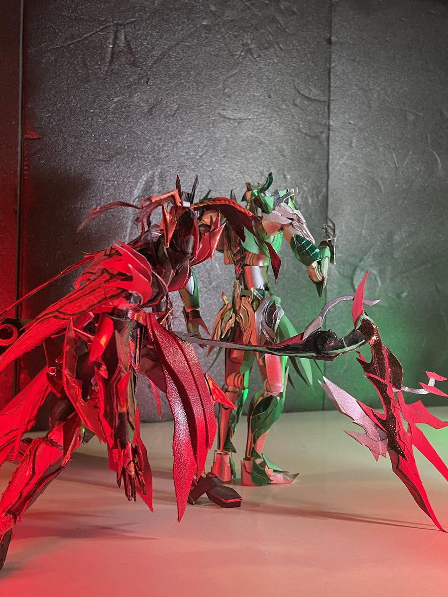 the_kakitaros1's tweet photo. おつKAKIぴー！☆
完！全！新！作！！！
待たせたな！テンノ達！！！
Warframeより
ORION &amp;SIRIUS完成致しましたー！✌️😆✨✨✨✨✨
2体同時製作は初だったけど、楽しかったなぁああああああ！😆✨✨ https://t.co/nDT7wJKcu9