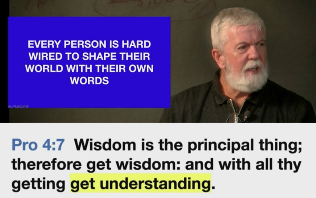 KuwlShow's tweet photo. Don’t know it, can’t understand.
Don’t understand it, can’t own.
Don’t own it, can’t benefit.
Don’t benefit without wisdom.

Seek wisdom above all else. 

@bibleoptics https://t.co/ve4XnxCp4q