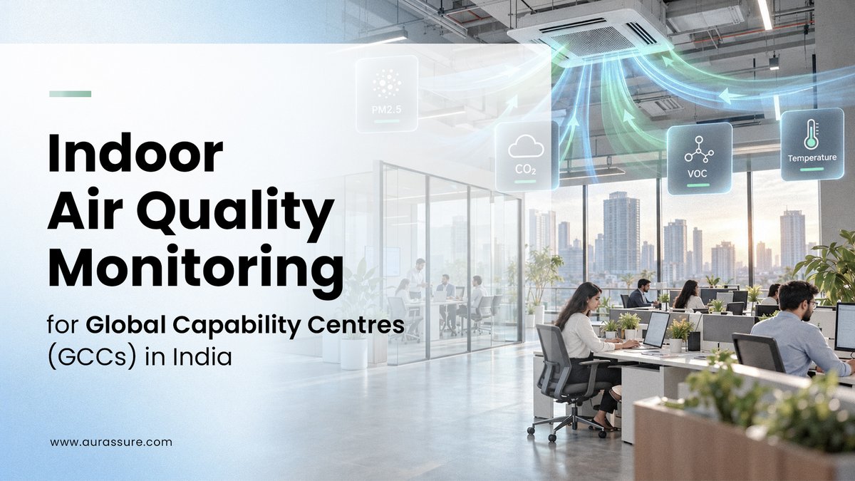 Aurassure's tweet photo. GCC offices can shift from quiet afternoons to crowded evenings, while HVAC schedules stay unchanged. 

Our blog explores how continuous IAQ monitoring supports wellness, facility management and ESG.

Read: https://t.co/KuOOSONl64 https://t.co/Xprj1ibE2b