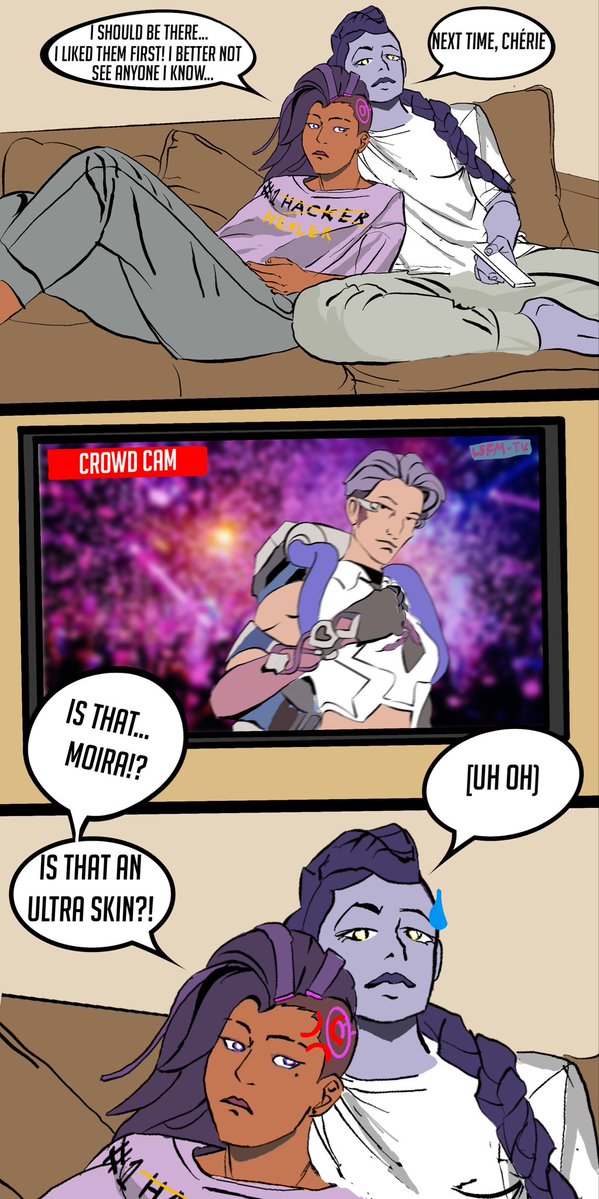 affeelion's tweet photo. Goodbye le sserafim skin bundle please give widow a skin if there is a fourth collab

#overwatch #spiderbyte #sombra #widowmaker #moira https://t.co/TV9F5MwDpN
