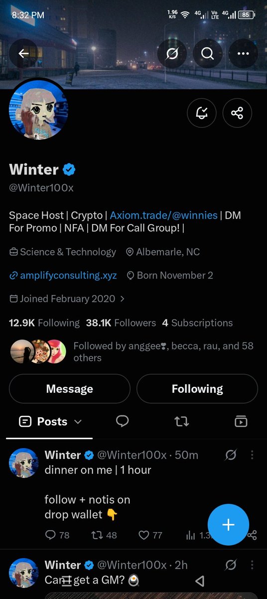 exoeri_1485's tweet photo. @Winter100x On! Thank you so much

69RdaBgVEGcpcg7qFi1BVZsr5PWhRYpq65x8N15dShFJ https://t.co/d0deV12s0W