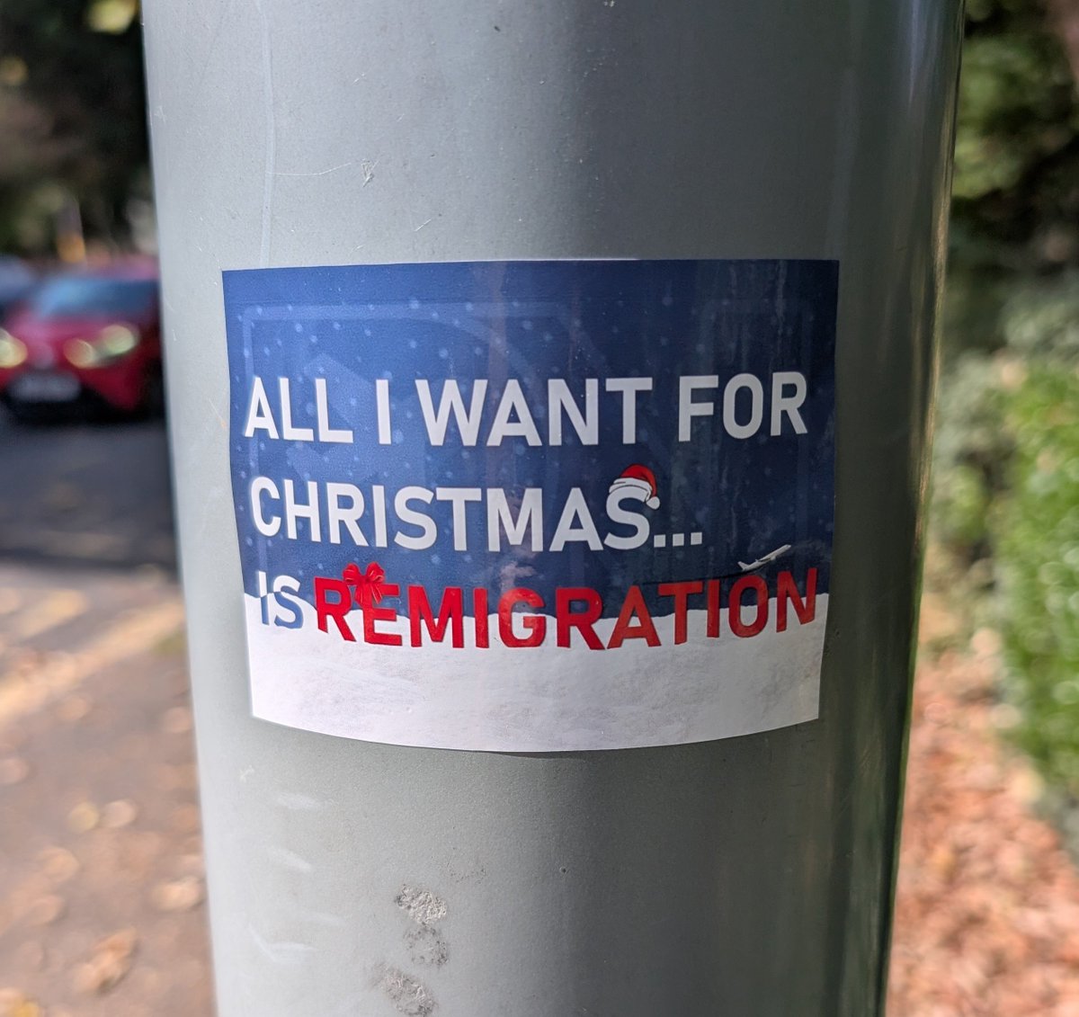 RemigrationNow_'s tweet photo. All I want for Christmas is REMIGRATION https://t.co/CGaA5tRi7N