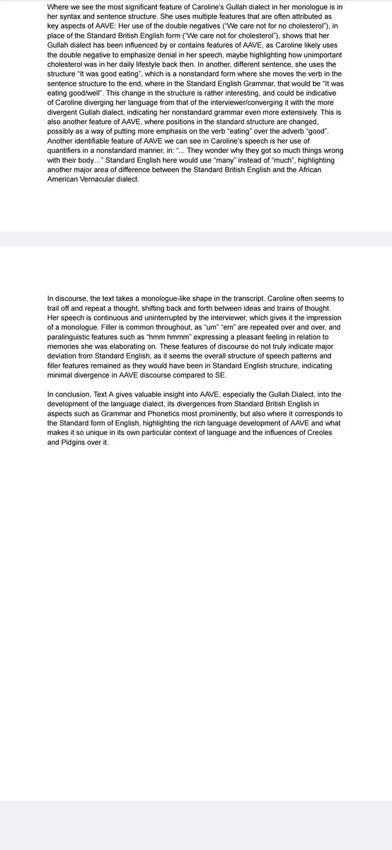 hungarosentry's tweet photo. @newestherald @ThatComicFan3 The specific unit/exam paper is known as Pearson Edexcel International Advanced Subsidiary (IAS): Unit 2: Language in Transition. Here are some screenshots of practice essays and notes I did and stuff like that, I unfortunately don't have my actual mock exam. https://t.co/M8piTWtowx